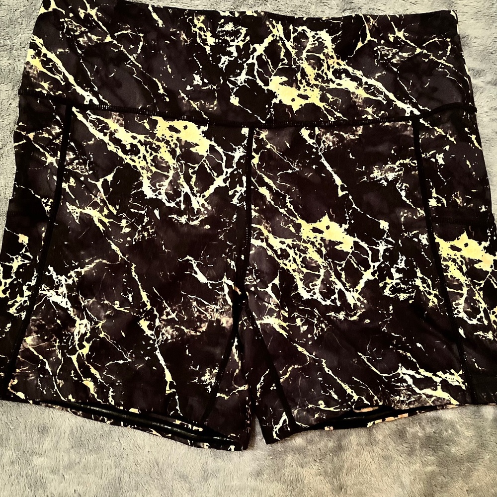 CVG XL 5 inch shorts marble Constantly Varied Gear
